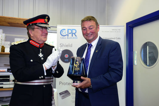 Queen’s Award Presentation from HM Lord Lieutenant