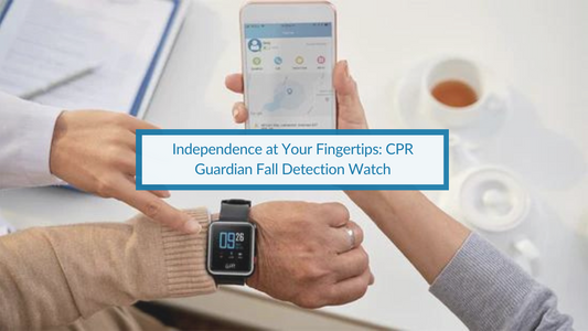 Independence at Your Fingertips: CPR Guardian Fall Detection Watch